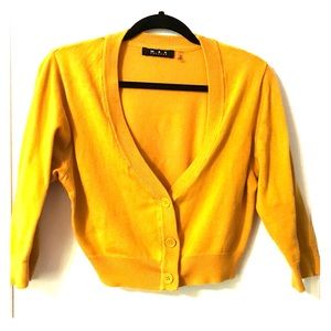 Mustard Cardigan